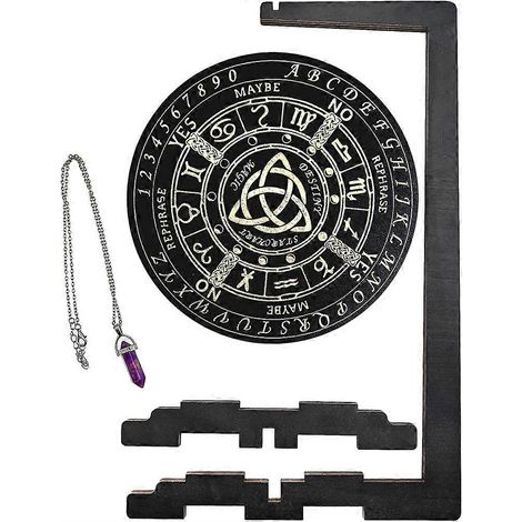 Présentoir à pendule, support pour pierres ornementales, présentoir à bijoux et cristaux, pour installation de lecture A (1/5)
