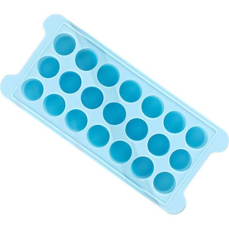 Silikon-Eiswürfelform – Herzform – 21 Fächer – BPA-frei – Spülmaschinenfest – Für Cocktails und Whisky (1/5)