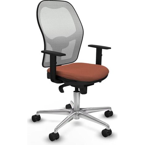 Piqueras y Crespo 1D086N0 Silla de oficina blanca ergonómica (1/3)