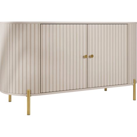 Aparador Comfivo Mirsoni , 79x139cm, Número de puertas: 243cm, MDF, Aglomerado laminado (1/5)