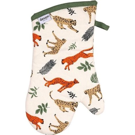 Dexam Leopard Print Gauntlet
