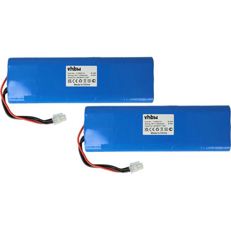 vhbw 2x batteria compatibile con Gardena Robotic R160 rasaerba 4500mAh 18V NiMH - Sostituisce 112862101, 535120901, 535120902, 540059601, 540059602, 1128621016, 1192119010