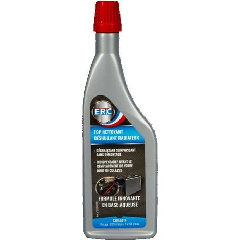 Additif - Nettoyant déshuilant radiateur - Sans démontage - ERC - 200ml