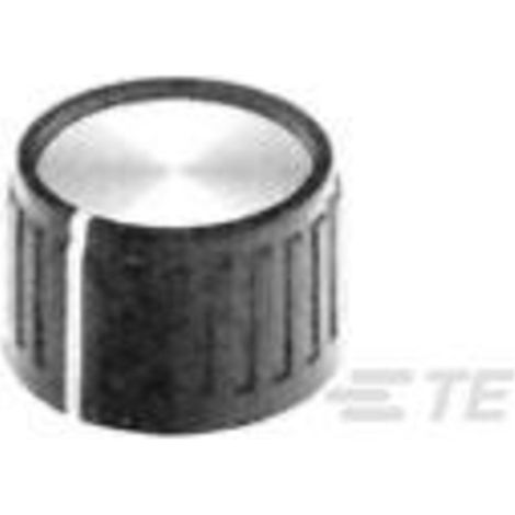 TE Connectivity 5-1437624-7  Drehknopf  Schwarz (Ø) 26.9 mm 1 St. Package