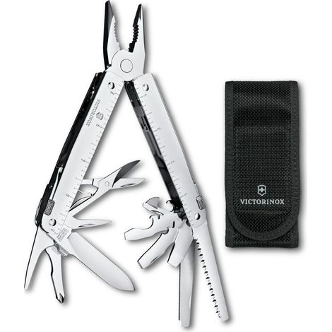 Victorinox Swiss Tool MX grigio attrezzo multifunzionale in acciaio inossidabile