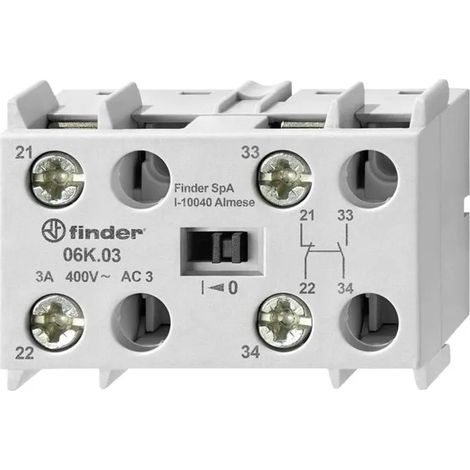 Hilfsschalter Finder 06k.03 1 NO 1 NC 2 A