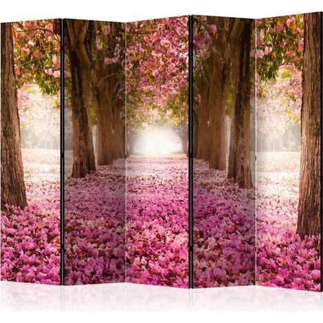 Paravent 5 Volets "Pink Grove" 172x225cm (1/2)
