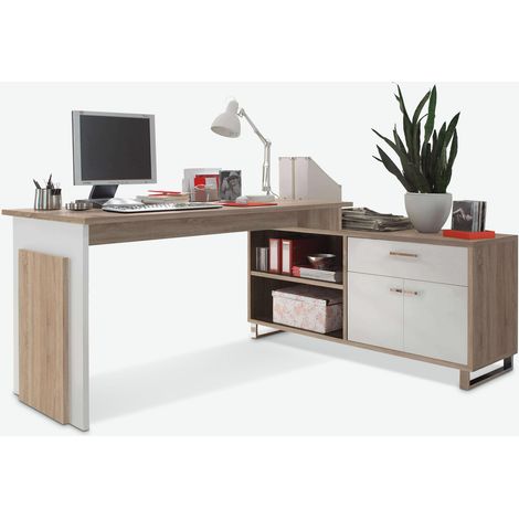 Malmo  Legno laminato - Marrone chiaro / bianco (1/3)