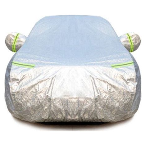 Bâche pour voiture SUV étanche – Protection UV et anti-grêle – Dimensions 425x175x170cm – Fermeture éclair et bandes réfléchissantes