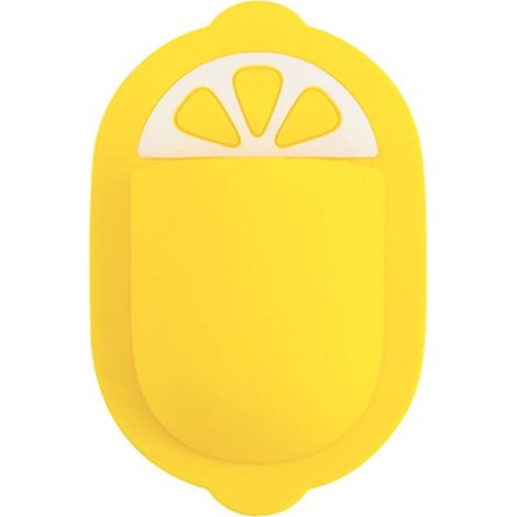 Silicone Storage Organizer sans marque Distributeur de télécommande mural déco empreintes pattes 17.5x12.8cm blanc marron jaune vert 1 unité (1/4)