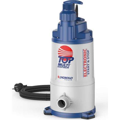 Pedrollo TOP MULTI-EVOTECH 3 - Pompe multi roue avec le contrôle de la presse