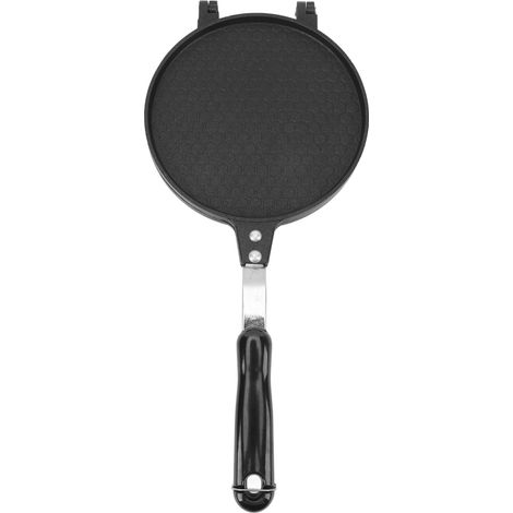 Poêle à Rouleaux D'oeufs, Poêle à Cône de Gaufre avec Poignée Résistante à la Chaleur pour le Commerce de Restaurant de Cuisine à Domicile (de grille). (1/5)