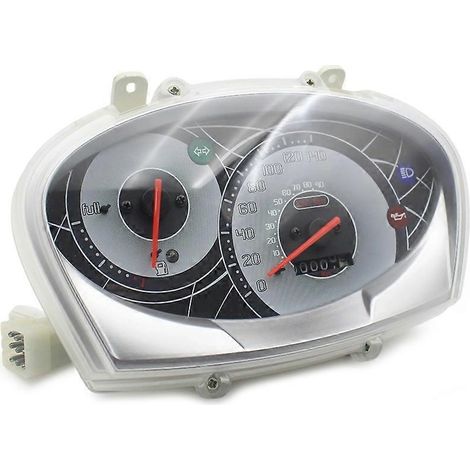 Instrumenteneinheit: Tachometer/Kilometerzähler für das Motorrad Piaggio VIVO 125 BYQ125T-6 (1/5)