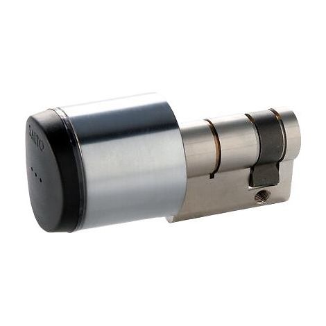 1/2 cylindre électronique 30x10 mm Mifare Geo IP66