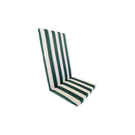 CUSCINO GARDEN SCHIEN ALTO 115X45CM RIGA VERDE 2 PZ