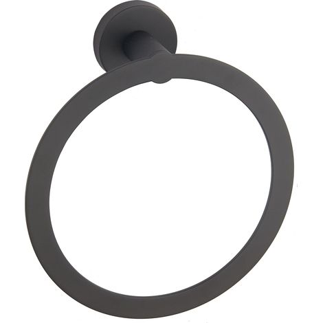 Mexen Tiber Handtuchhalter, Schwarz - 7050532-70 (1/2)