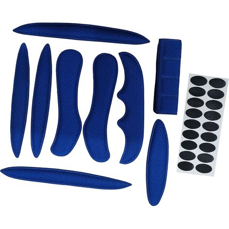 Coussinets en Mousse Amortissante Rembourrage Intérieur Épais pour Casque de Vélo en Polyester et Plastique , Absorption des Chocs , pour Cyclisme (1/5)