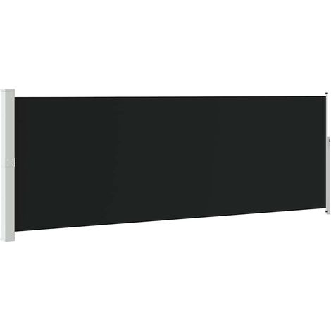 Maison Exclusive - Tenda da Sole Laterale Retrattile 160 x 514 cm Nera (1/5)