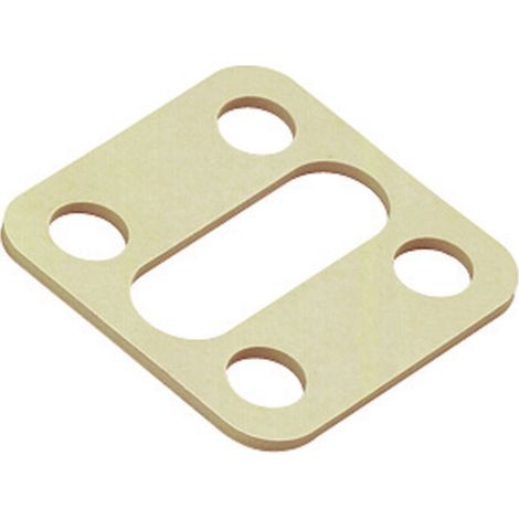 Flachdichtung für Magnetventilsteckverbinder Bauform A Serie 210 Beige 16-8090-000 binder Inhalt:
