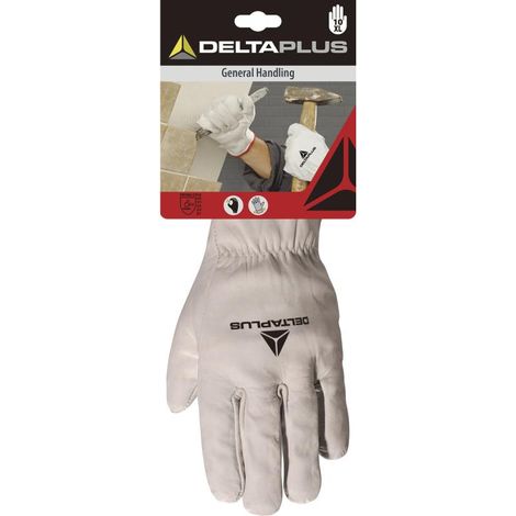 GANTS TOUS TRAVAUX CUIR DELTA PLUS TAILLE 9 DPFBN4909