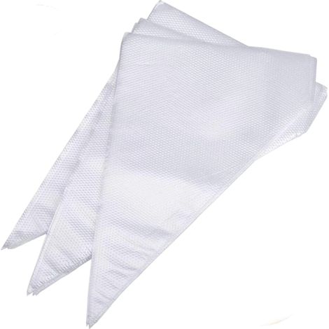 Sac à Douille - 21 Pouces - HDPE Alimentaire - Antidérapant - Pour Décoration de Gâteaux - 100 Pièces (1/5)