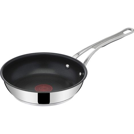Tefal Jamie Oliver E30602 - Padella per cottura a induzione, 20 cm, rivestimento antiaderente gratuito, segnale termico a temperatura ideale, manico in silicone rivettato, adatto a tutti i piani (1/5)