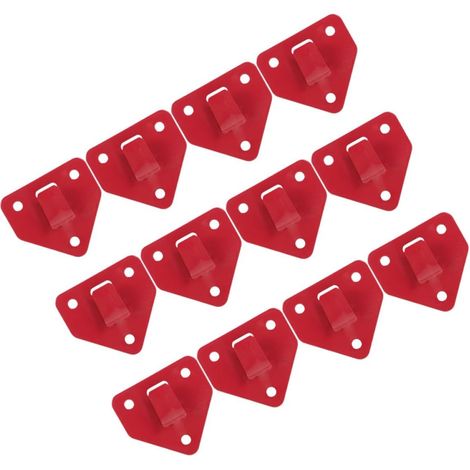 Alipis Support de Pared para Extintor Incendios 12 Piezas Gancho (1/5)