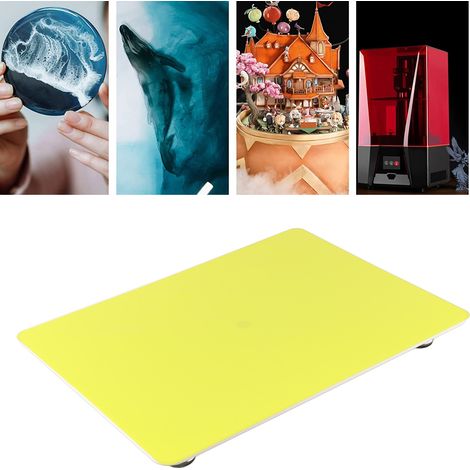 Résine blanche mélangée à de la peinture acrylique mate pour moule, outil de coulée, support en silicone vert (1/5)