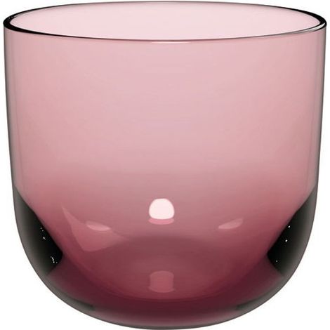 Lotto 2 Bicchieri Bassi 28 Cl Rosso - Come Vetro - Villeroy e Boch