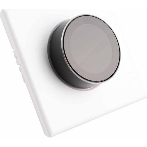 Thermostat intelligent WiFi, commande par bouton/application mobile/commande vocale Amazon Alexa et Google Home, prise en charge de l'électricité, blanc (1/5)
