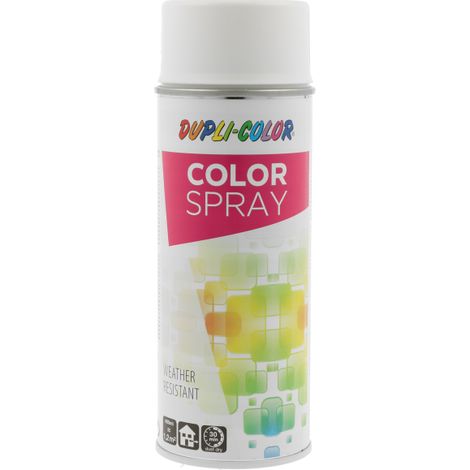 DUPLI-COLOR Kunstharzlackspray, weiß matt, 400 ml (1/3)