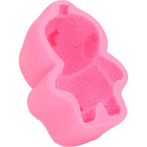 Silikonform „Schlafender Bär“, 3D-Schlafpuppe für Kuchendekoration, Seife, Eiscreme, Fondant und Tonherstellung (1/5)