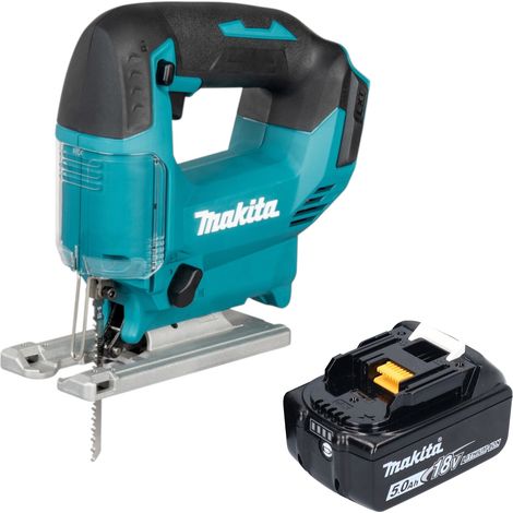Makita DJV 186 T1 Akku Pendelhubstichsäge 18 V + 1x Akku 5,0 Ah - ohne Ladegerät (1/5)