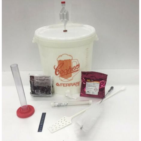 KIT FERMENTAZIONE BIRRA BASE PER BIRRA ARTIGIANALE FATTA IN CASA COOPERS (25060)