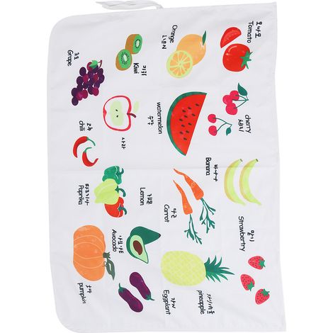Rideau de voiture enfant à motif fruits, protection solaire et anti-UV, pare-soleil mignon pour fenêtre bébé (1/5)