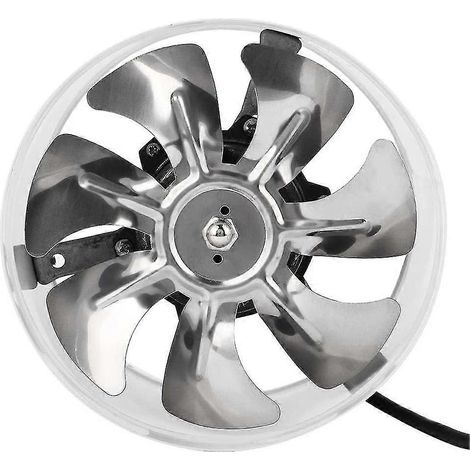 Ventilateur d'extraction 50 W 220 V 180 mm, silencieux, mural, pour cuisine, salle de bain et toilettes. (1/5)