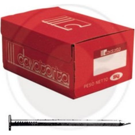 Cavatorta 5 kg de clous en acier A tA te plate 16x60 mm UNI3614 clou