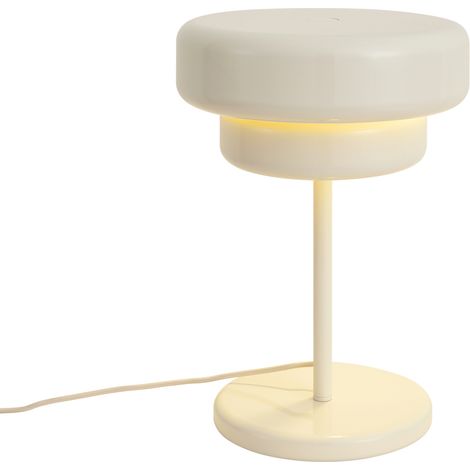QAZQA Lampada da tavolo retrò beige 41cm - Ophelia (1/5)