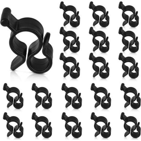 Haken für Markisen, Set von 20 Haken für Zierleisten, S-förmige Haken, Haken für Wohnmobil-Markisen, Haken