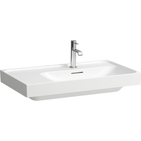 LAUFEN MEDA lavabo, encastrable, 800x460mm, tablette à gauche, 1