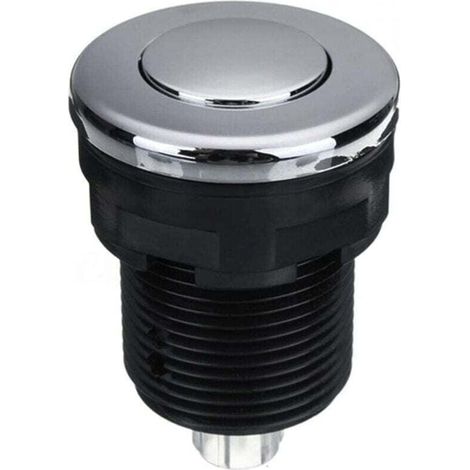 Interrupteur pneumatique à bouton-poussoir pour baignoire, XU, Spa, Déchets, Déchets, Noir, 34 mm,noir - KZQ (1/3)
