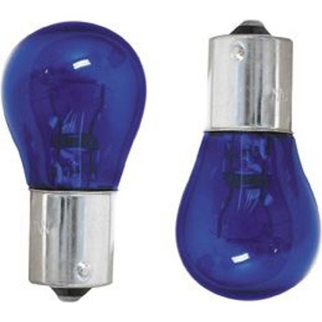 2 x Ampoules BlueVision P21W - Ergots BA15S - halogène - simple filament (1/3)