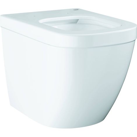 Inodoro de pie Grohe EURO Ceramic sin reborde blanco alpino (1/5)