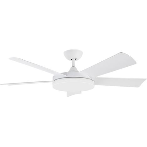 Orbegozo ventilador de techo con luz CP 115132, 6 velocidades, 5 aspas, mando a distancia, temporizador, 132 cm diámetro, 40 W (1/3)