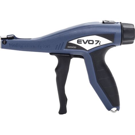 HellermannTyton EVO7iSP-MET/PL-BU Kabelbinderzange EVO7i SP  Blau-Schwarz