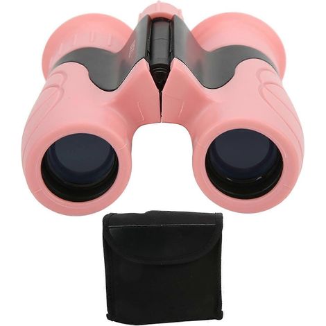Kinderfernglas, 8-fache Vergrößerung, Naturkautschuk, optische Linsen aus Glas, robust, tragbar, hohe Klarheit, M