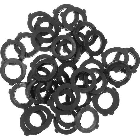 Set of Rubber Washers for Garden Hoses, Practical Accessories for Sealing and Repairing Water Hoses, 50 Pieces (1/5)