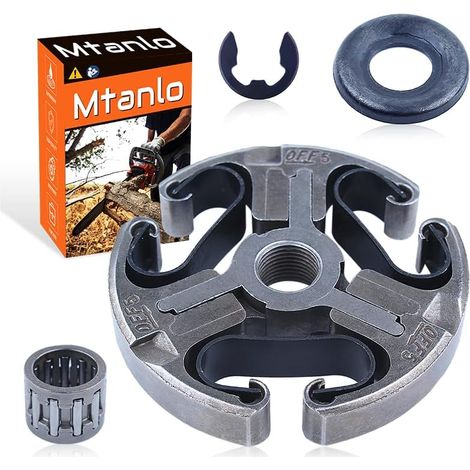 503 74 44-06, kit d'embrayage, pour Husqvarna 362 365 371 372 372XP pour tronçonneuse 375K scie à découper (1/5)