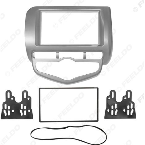 Suitable for Honda Fit Jazz/City with dual engine, audio modification panel, automatic climate control, left-hand drive. (1/5)