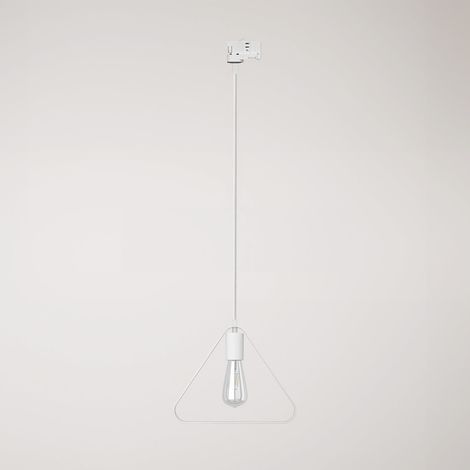 Creative Cables - Suspension sur rail Duedì Apex avec abat-jour - Ampoule incluse (1/5)